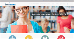 Desktop Screenshot of investeducar.com.br
